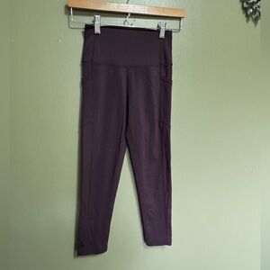 Zyia Active Leggings,‎ Maroon, Size 2